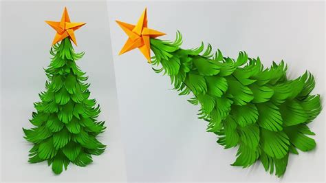 DIY Paper Christmas Tree | How to Make a 3D Christmas Tree | Crafts Tutorial - YouTube