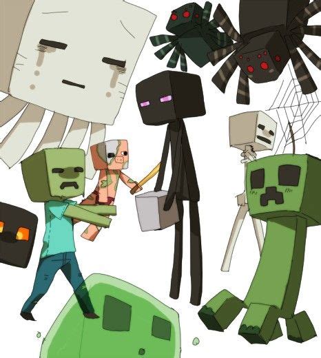 Minecraft Mob Fan Art Cute