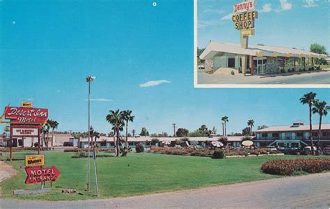 Desert Inn Motel and Denny's Coffee Shop - Blythe, California (With ...