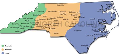 Map Of North Carolina Mountains - Map Of Zip Codes