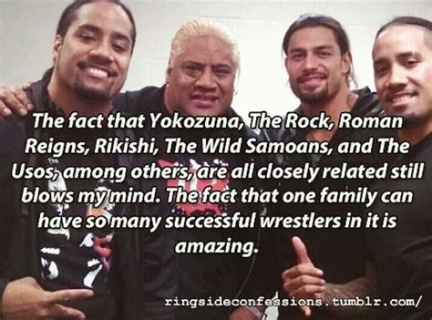 Solofa Fatu (Rikishi Phatu), his sons Jon Fatu (Jimmy Uso) & Josh Fatu ...