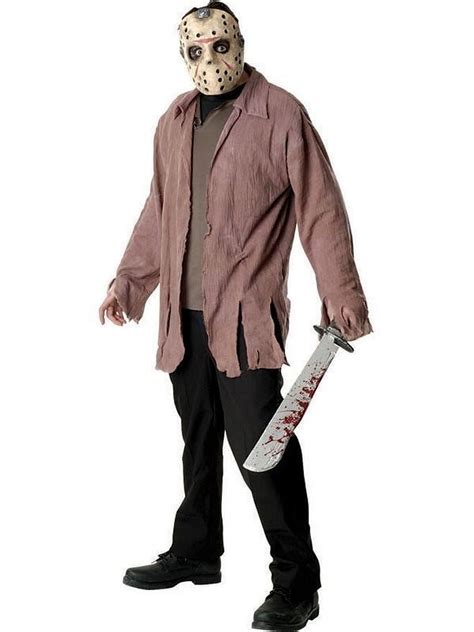 Rubie's Friday The 13th Jason Voorhees Men's Halloween Fancy-Dress ...