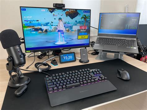 ゲーミングノートPCで外付けゲーミングキーボード！デスク＆居間〜2つのFortniteプレイスタイル – Akatsuki Games