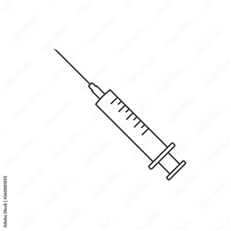 Syringe Clip Art Black And White