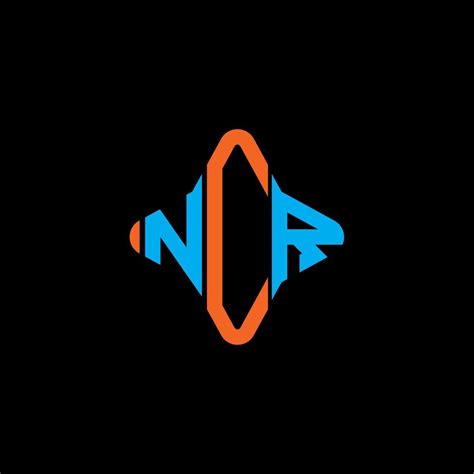 NCR letter logo creative design with vector graphic 8144847 Vector Art ...