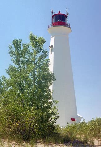 Long Point Lighthouse, Ontario Canada at Lighthousefriends.com