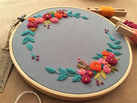 Embroidery Hoop Art, Broderie, Hoop Art, Home Decor, Hand Embroidery ...