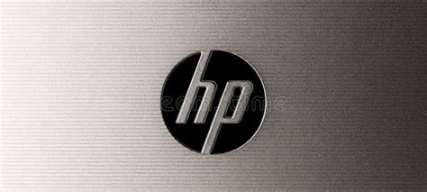 HP computer editorial stock photo. Image of logo, technology - 98971568