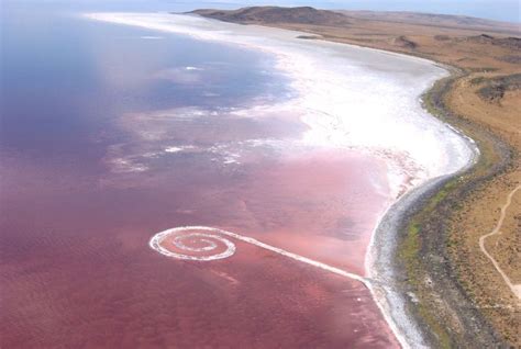 World Famous Spiral Jetty by Robert Smithson to Become the Official State Work of Art | Widewalls