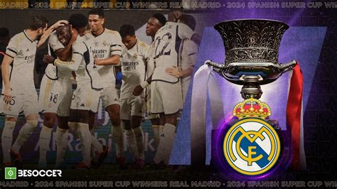 Madrid win 13th Spanish Super Cup trophy after crushing Barcelona