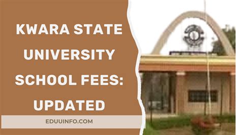 How much is Kwara State University School Fees 2024?