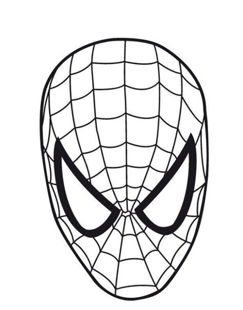 Free Spiderman Face Template, Download Free Spiderman Face Template png images, Free ClipArts on ...