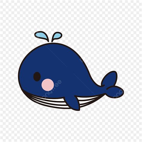 Dibujado A Mano Dibujos Animados Azul La Ballena PNG ,dibujos Clipart ...