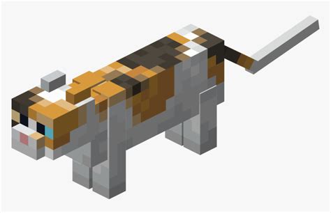 Minecraft Cat - Minecraft 1.14 Calico Cat, HD Png Download ...