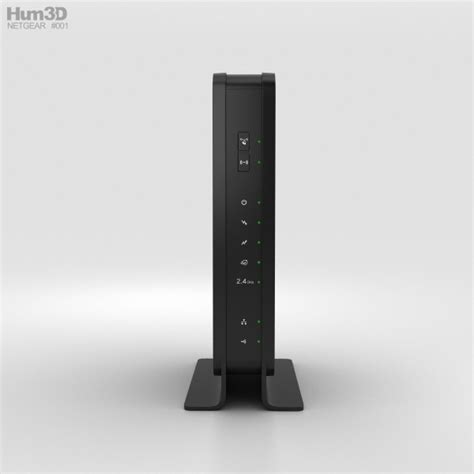 NetGear C3000 Wi-Fi Cable Modem Router 3D model - Electronics on Hum3D