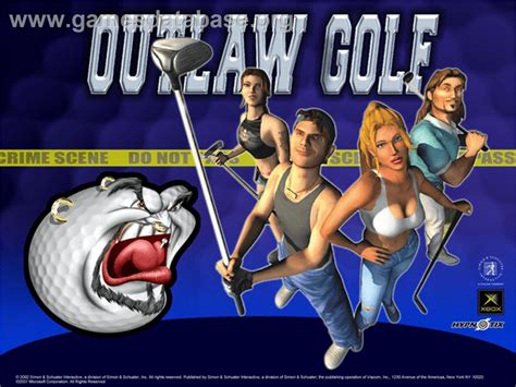 Outlaw Golf - Microsoft Xbox - Artwork - Title Screen