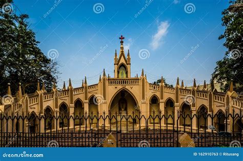 Beautiful Mount Mary Church of Bandra Stock Image - Image of bandra ...