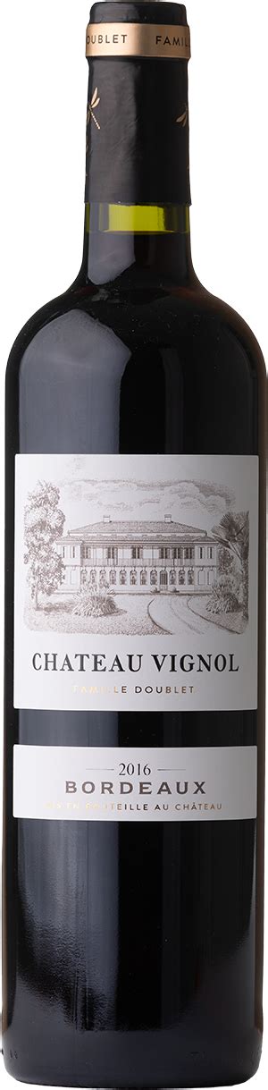 Château Vignol Bordeaux Rouge | Site Officiel Bordeaux.com