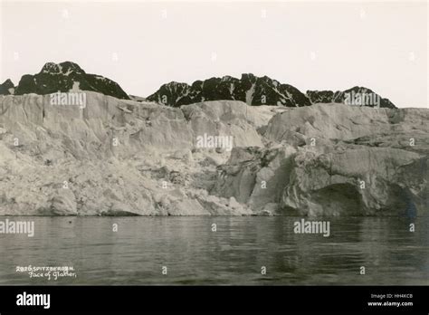 Face of glacier from Spitsbergen (Spitzbergen Stock Photo - Alamy