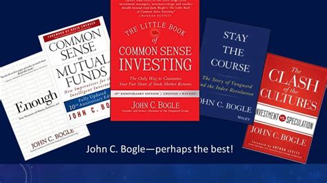 John Bogle books —among the best books on investing · FinancingLife.org