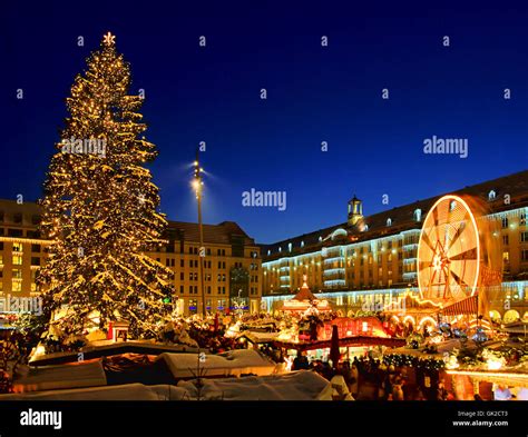 dresden christmas market - dresden christmas market 13 Stock Photo - Alamy