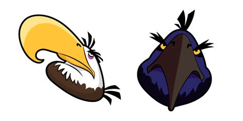 Angry Birds Mighty Eagle and Space Eagle Curseur – Custom Cursor