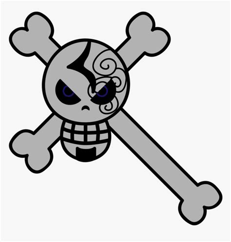 Jolly Roger One Piece Pirate Flag, HD Png Download , Transparent Png ...