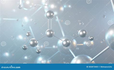 Peracetic Acid Molecular Structure, 3d Model Molecule, Peroxy Acid, Structural Chemical Formula ...