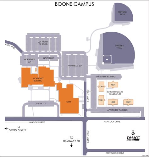 Boone Campus Map