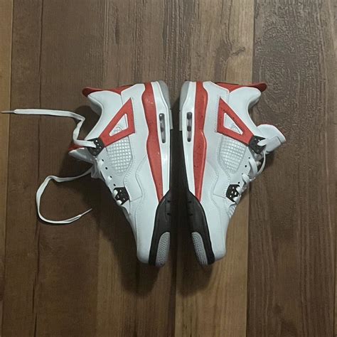 Jordan 4 red cement Jordan 4s Reps reps reps Tried... - Depop