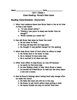 Reading Wonders Unit 1 Workshop Worksheets by Mandi Brian | TpT