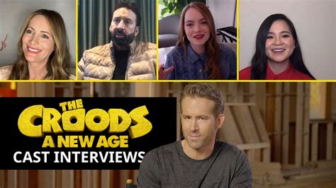 'The Croods' Cast Interviews - YouTube