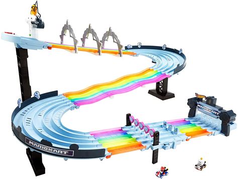 Hot Wheels Mario Kart Rainbow Road Raceway revealed