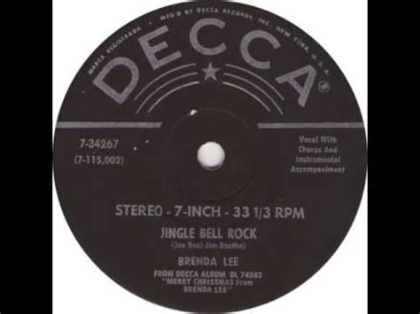 Brenda Lee. Jingle Bell Rock (Decca 31687, 1964) - YouTube