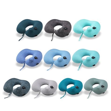 ITP09 Premium Smooth Cover Inflatable Neck Pillow with Packsack, in ...