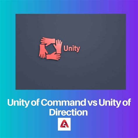 Unity of Command vs Unity of Direction: Difference and Comparison