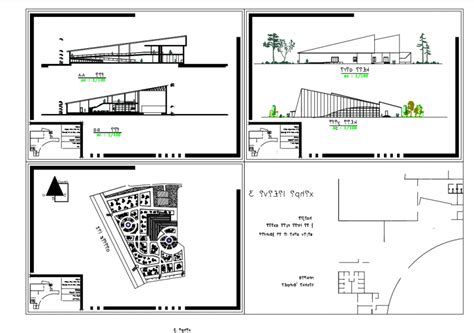 Art Gallery Floor Plan Dwg - floorplans.click