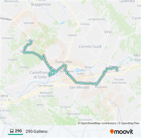 290 Route: Schedules, Stops & Maps - 290-Galleno (Updated)