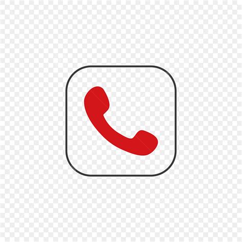 Red Phone Clipart Transparent PNG Hd, Red Phone Icon Design Template Vector, Phone Icons ...