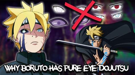 the real reason Boruto Has Unlocked The Pure Eye - Jougan Dojutsu Explained - YouTube