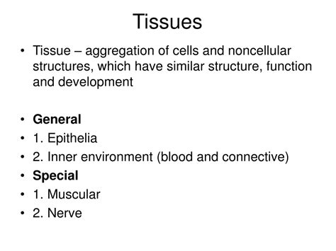 PPT - Tissues PowerPoint Presentation, free download - ID:8752473