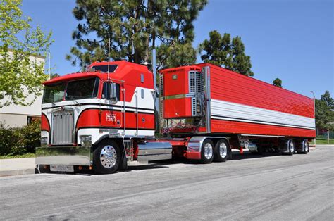 OWNBY TRUCKING - KENWORTH CAB-OVER-ENGINE BIG RIG TRUCK (18 WHEELER) | Big trucks, Big rig ...