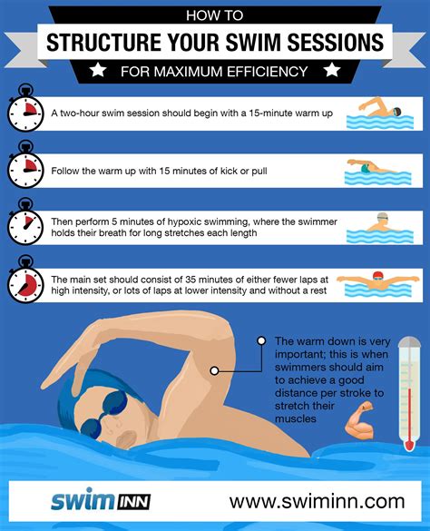 How to Structure Your Swim Sessions for Maximum Efficiency | Swimming workout, Swim technique ...