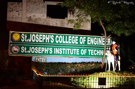 St.Joseph's College Of Engineering | St.Joseph's College Of … | Flickr