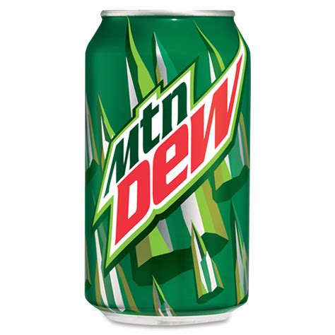 Mountain Dew 12 oz. Canned Soda - Soda Flavor - 12 fl oz (355 mL) - Can - 12 / Pack - OFFICE PROS