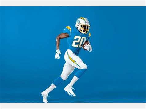 LA Chargers Reveal New Uniforms For First Season At SoFi Stadium