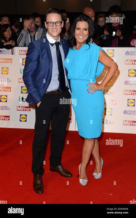 Susanna Reid and dance partner Kevin Clifton arriving at the Pride of Britain Awards 2013, The ...