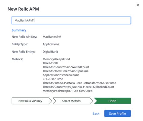 New Relic APM – BlazeMeter