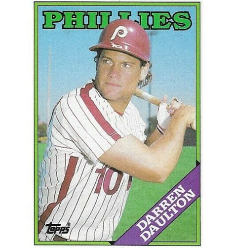 Daulton, Darren / Philadelphia Phillies | Topps #468 | Baseball Trading ...