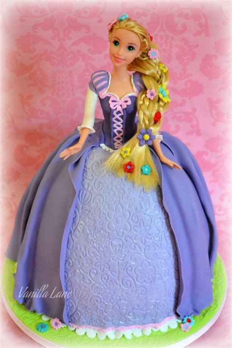 My Rapunzel Doll Cake I Am Delighted With How She Turned Out A Massive ...